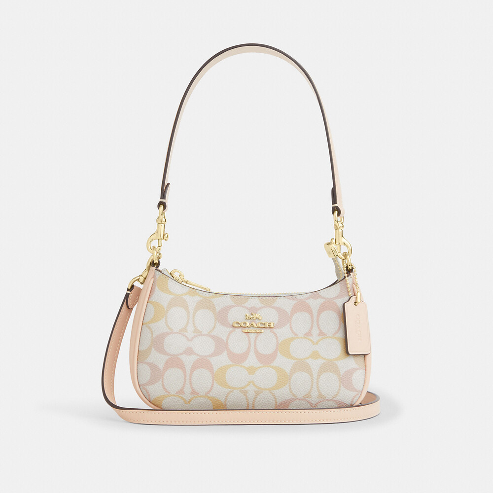 Coach Outlet Teri Mini Crossbody Bag In Signature Canvas